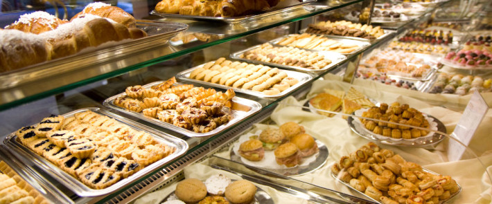 Cestini di Pastafrolla e Piccola Pasticceria da Tea